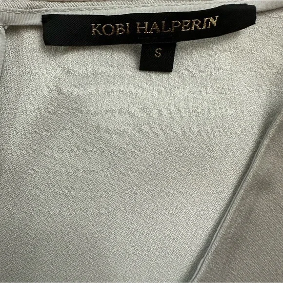 Kobi Halperin Ombre Sleeveless Blouse - Black and Gray - Picture 5 of 5